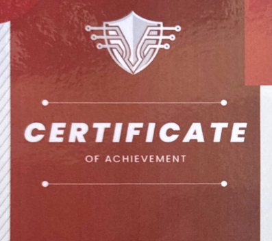 Certificate preview